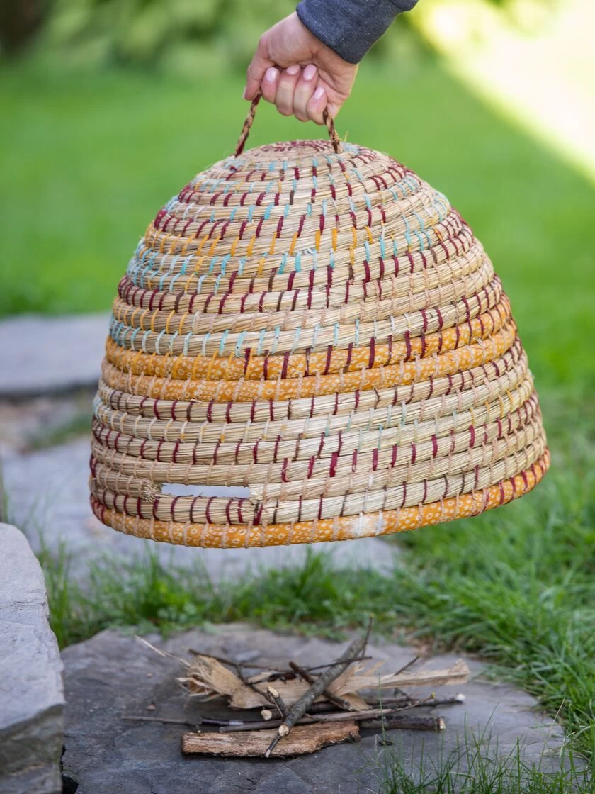 Artisan Natural Bee Skep - Image 3