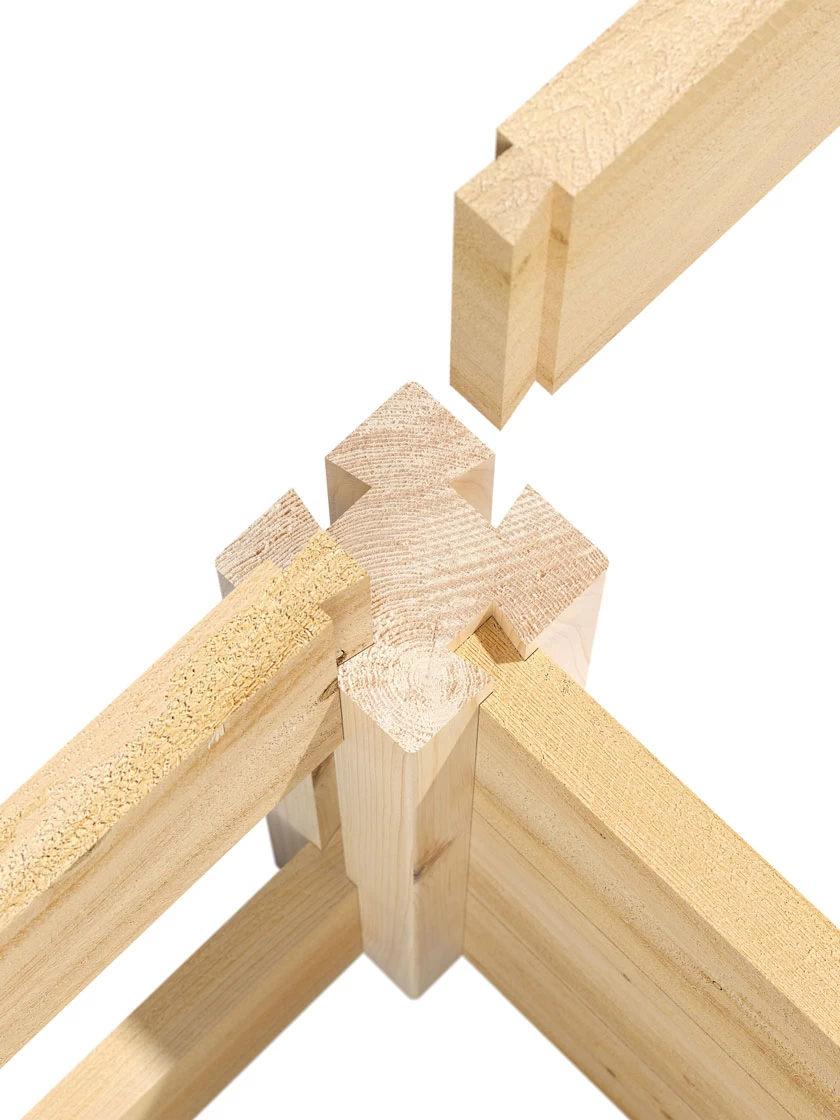 Tall 2-Tier Pine Raised Garden Bed, 4'x12' - Image 4