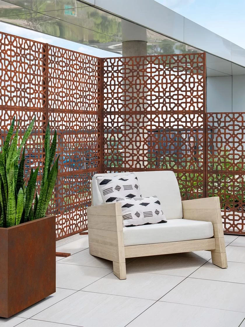 Veradek 3-Panel Privacy Screen Set, Parilla - Image 5