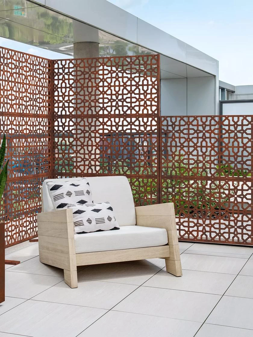Veradek 2-Panel Privacy Screen Set, Parilla - Image 3