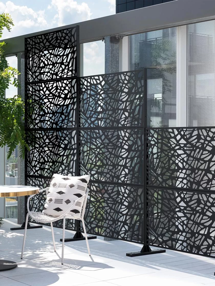 Veradek 2-Panel Privacy Screen Set, Web - Image 2