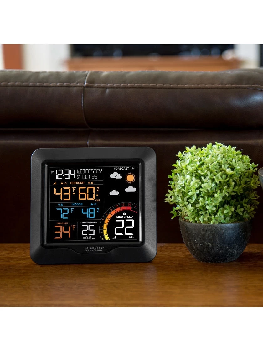 La Crosse Color Wind Speed Weather Station - Image 5