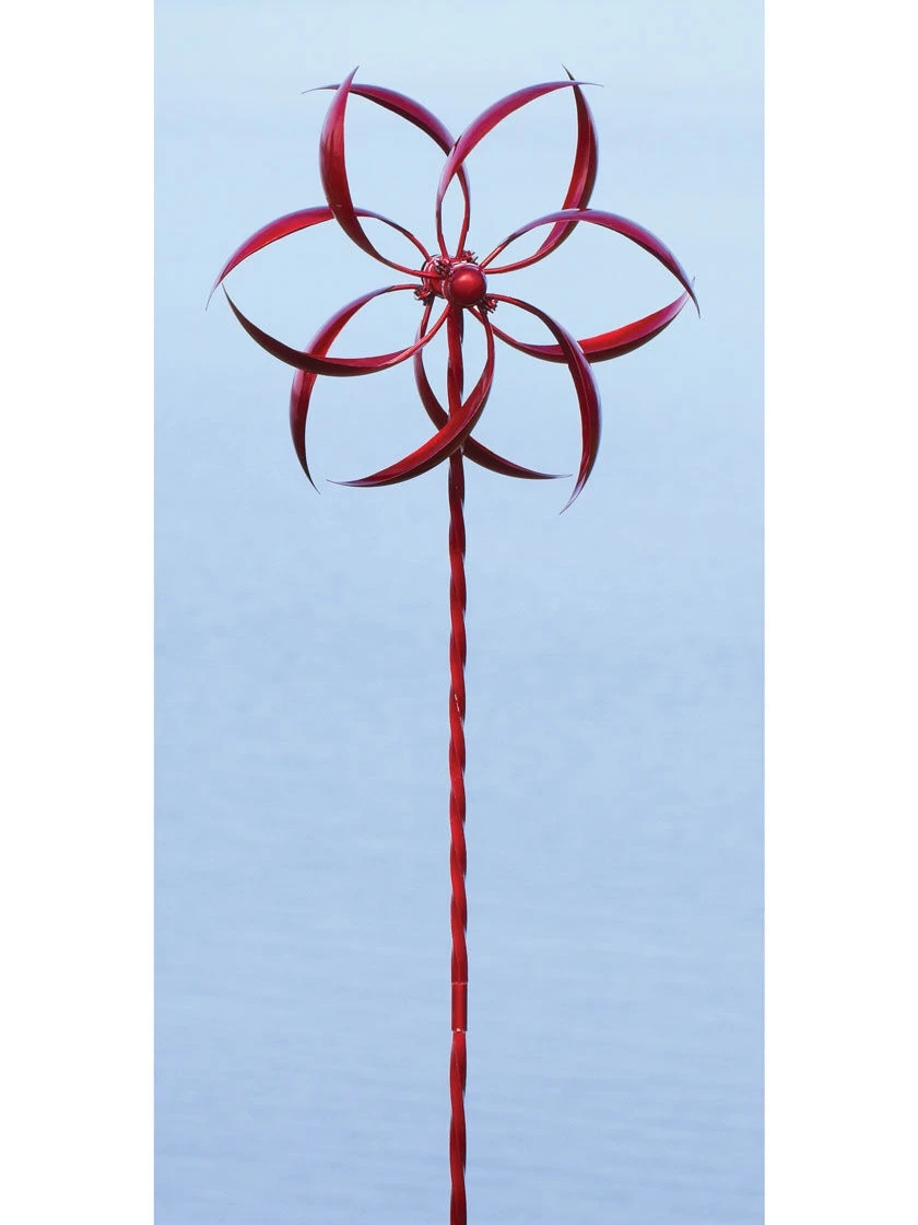 Feather Staked Wind Spinner, 15" - Image 3
