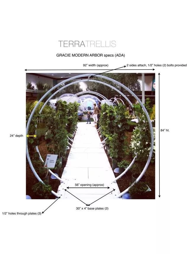 Gracie Modern Arbor, Large - Image 2