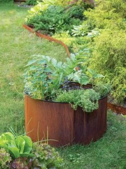 Birdies™ Corten Steel Round Raised Beds