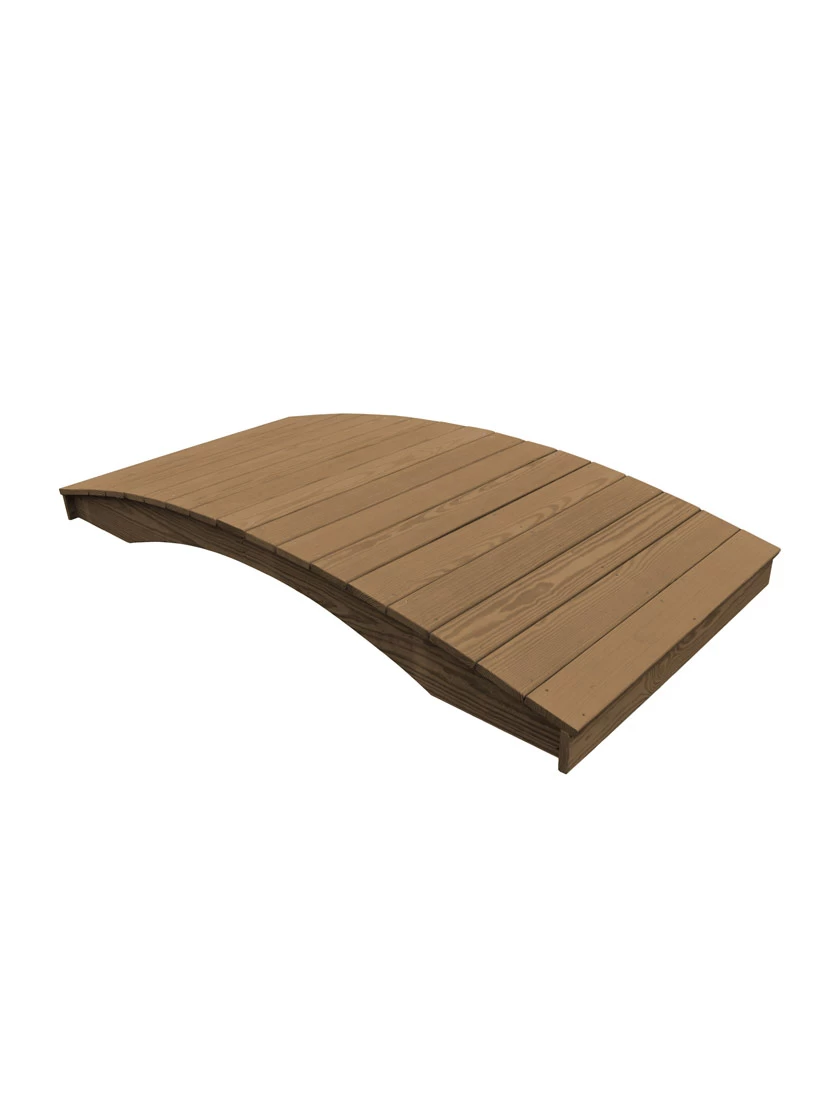 Plank Garden Bridge Finished 4' X 8'