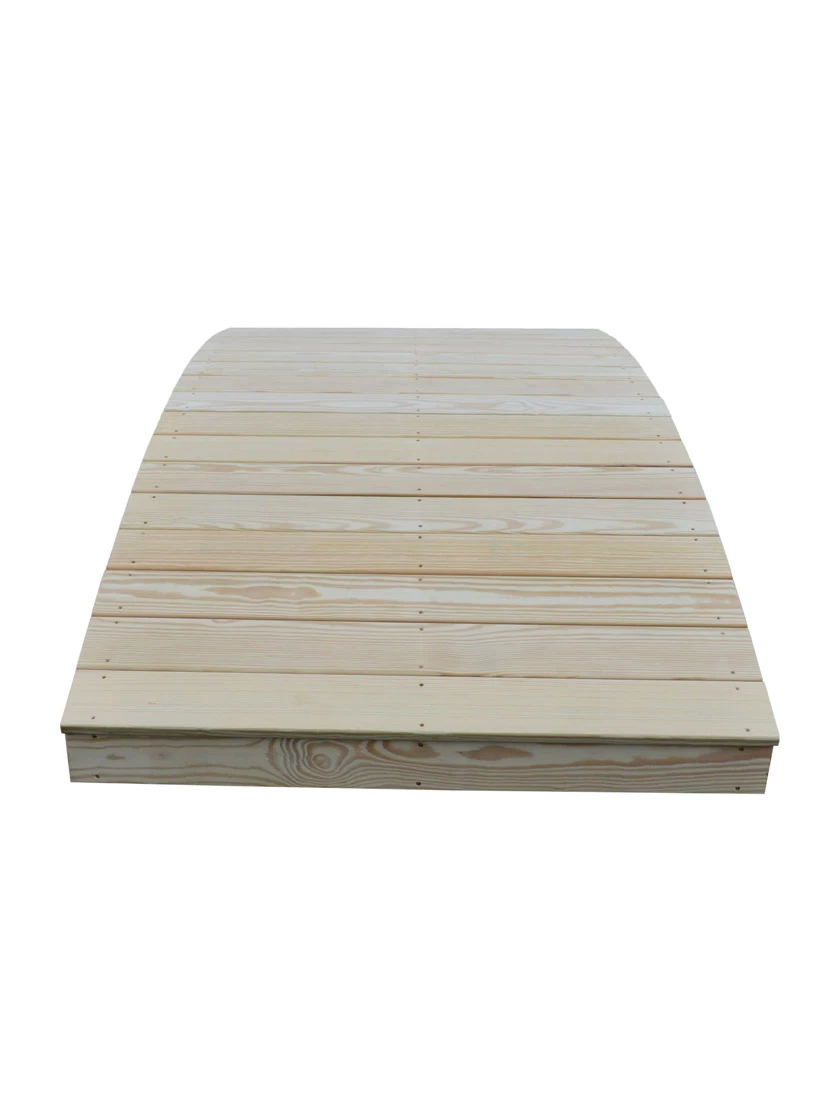 Plank Garden Bridge Unfinished 4' X 12' - Image 3