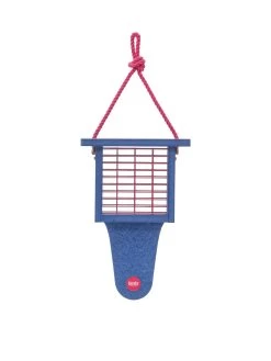 Color Pop Suet Feeder With Tail Prop From Recycled Plastic
