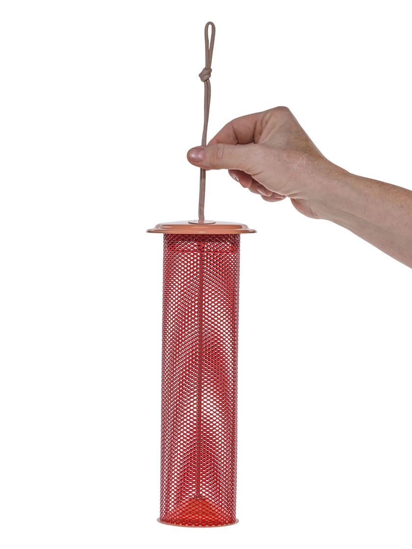 Color Pop Magnet Mesh Tube Feeder For Finches - Image 2