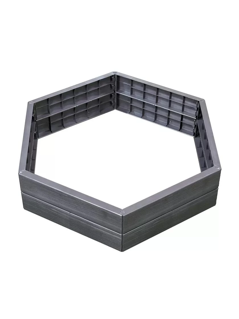 Modular Hexagon Raised Bed Kit, 21.5" - Image 3